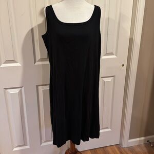 Eddie Bauer black tank sleeveless dress cotton